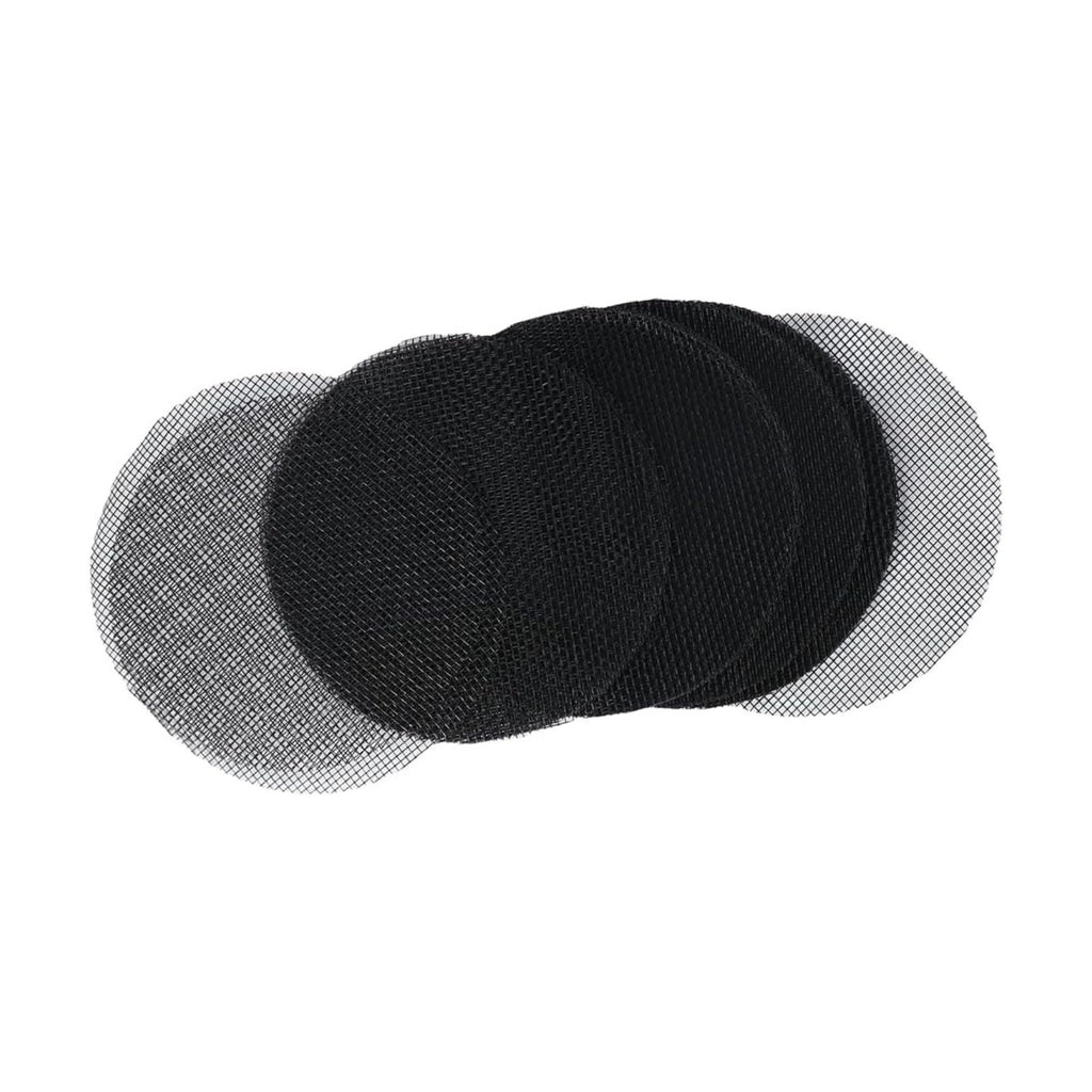 Pokinge 100 Pcs Flower Pot Hole Mesh Pad, 4 inch Round Drainage Hole Garden Plant Bonsai Pot Mesh Gasket, Breathable Flowerpot Mesh Screen Mat(4.5cm)