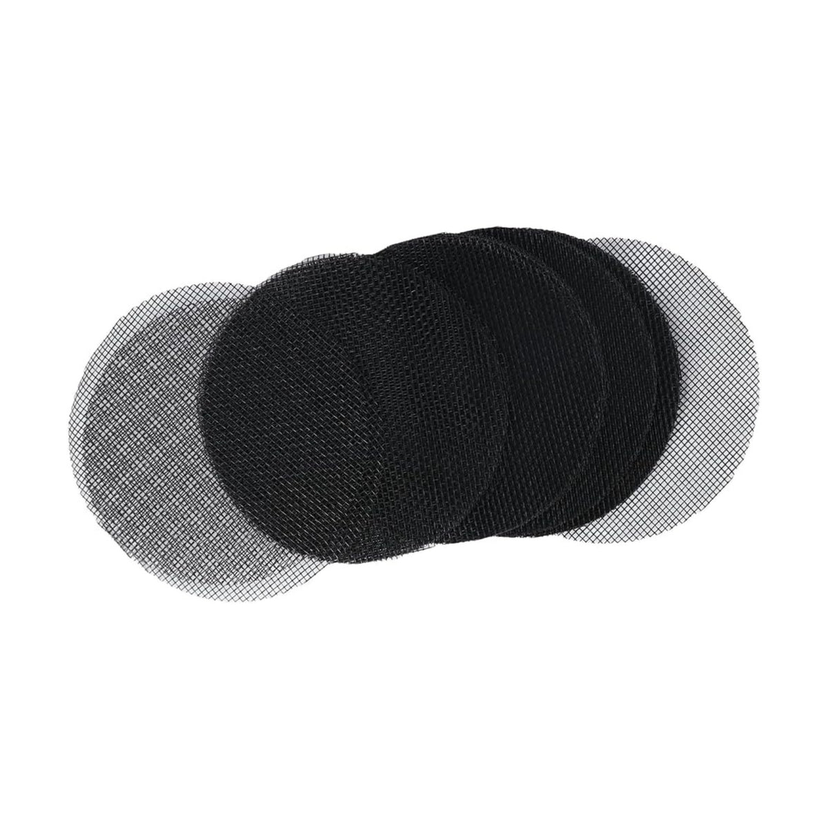 Pokinge 100 Pcs Flower Pot Hole Mesh Pad, 4 inch Round Drainage Hole Garden Plant Bonsai Pot Mesh Gasket, Breathable Flowerpot Mesh Screen Mat(4.5cm)