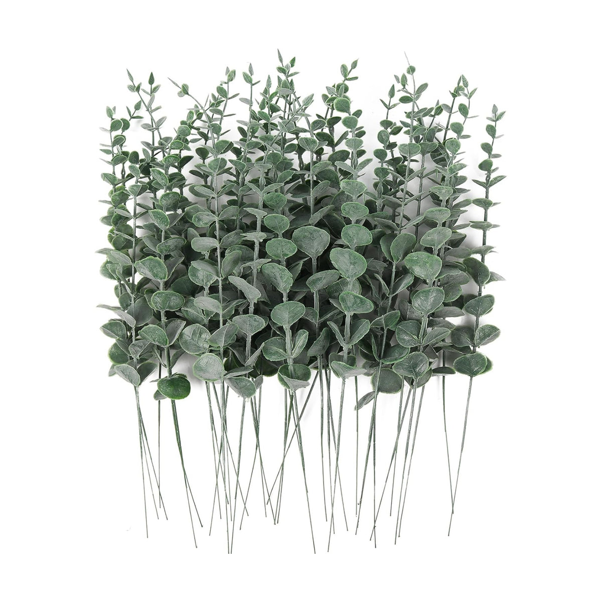 RECUTMS 36PCS Artificial Eucalyptus Leaves Stems 14.6In DIY Bouquet Decor
