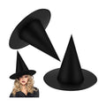 Black Halloween Witch Hat Floating Witch Hats Hanging Wizard Hat for Halloween Party Decorations
