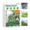 Garutom Plant Covers Freeze Protection 10ft x 50ft 1.1 oz Frost Cloth Plant Freeze Protection, Frost Blankets for