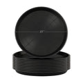 Eccliy 10 Packs 25 Inch Plastic Large Plant Saucers Heavy Duty Planter Trays Jumbo Flower Pot Saucers Plastic Water