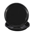 PATIKIL 4 Pack Plastic Plant Saucer, 14 Inch Plant Tray for Pots Round Plant Dish Plant Drip Trays Water Tray for