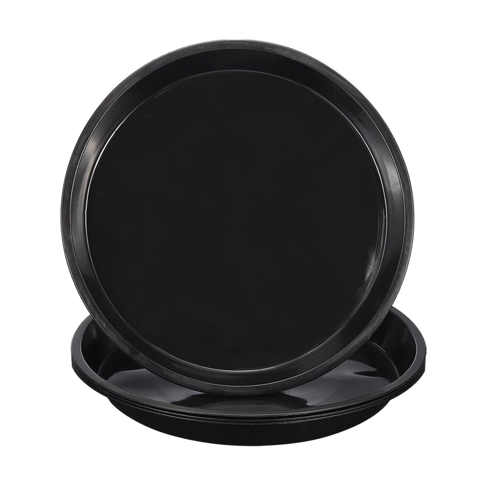 PATIKIL 4 Pack Plastic Plant Saucer, 14 Inch Plant Tray for Pots Round Plant Dish Plant Drip Trays Water Tray for