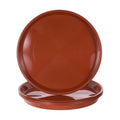 PATIKIL 4 Pack Large Plastic Plant Saucer, 22 Inch Plant Tray for Pots Round Plant Dish Plant Drip Trays Water Tray for