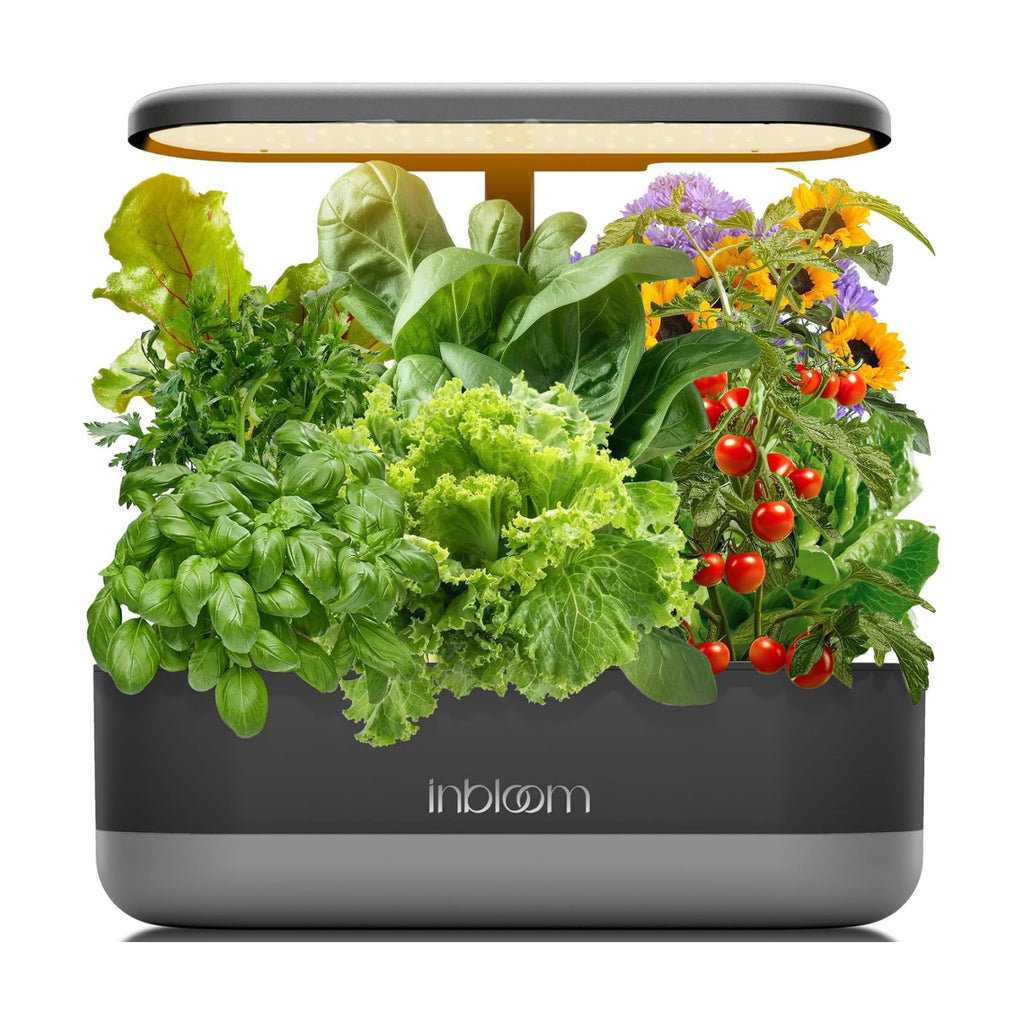 inbloom 12 Pods Hydroponics Growing System Kit, Herb Garden Planter Indoor Kit, Indoor Gardening Hydroponics Growing