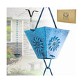 U-nitt Rain Chain Water Collection for Gutters Rainwater Catcher & Diverter, 8.5 FT Chains for Outside Garden Patina