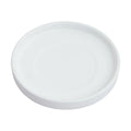 9 Inch Large Ceramic Saucer - Drainage Tray for Plant Pot (Matte White) | 9" Ceramic Plant Saucer for 7" & 8.5" Pots