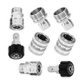 Tool Daily Pressure Washer Adapter Set, Stainless Steel Quick Connect Kit | M22 14mm to 3/8" Quick Disconnect Kit for
