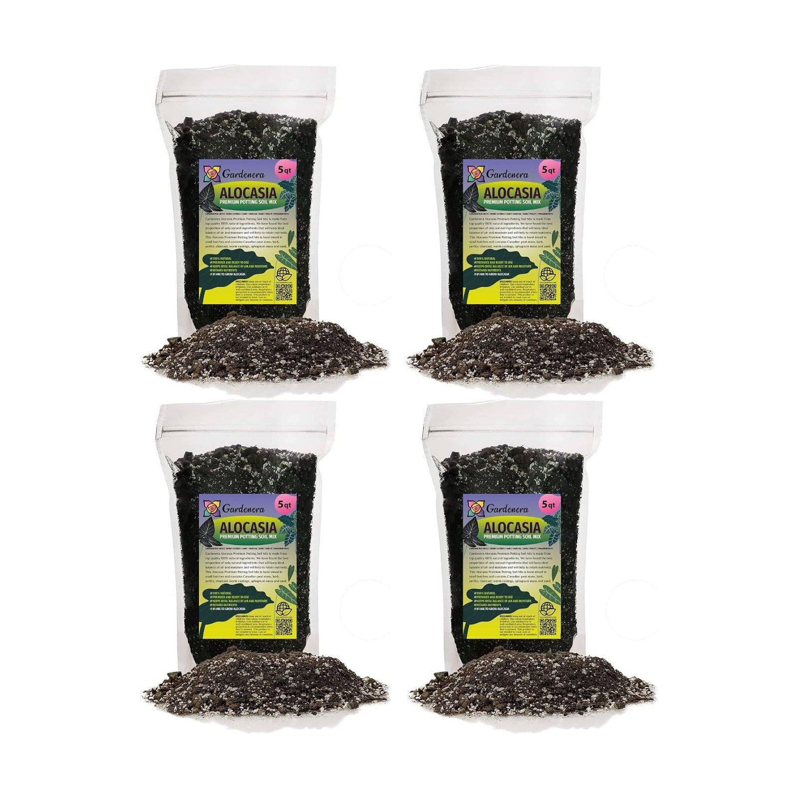 Alocasia Potting Mix - Unlock Robust Growth and Striking Leaves with Our High-Performance Formula - 20 Quart