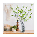 Riceshoot 6 Pcs Fall Artificial Stems, Green Faux Branches for Vase
