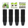 100 PCS 2 Inch Heavy Duty Net Pots, Slotted Mesh Hydroponic Cups for Garden, Plant Nursery Net Cups for Hydroponics and Aquaponics
