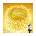 100 LED Connectable String Lights, 33FT Christmas Lights Outdoor Indoor