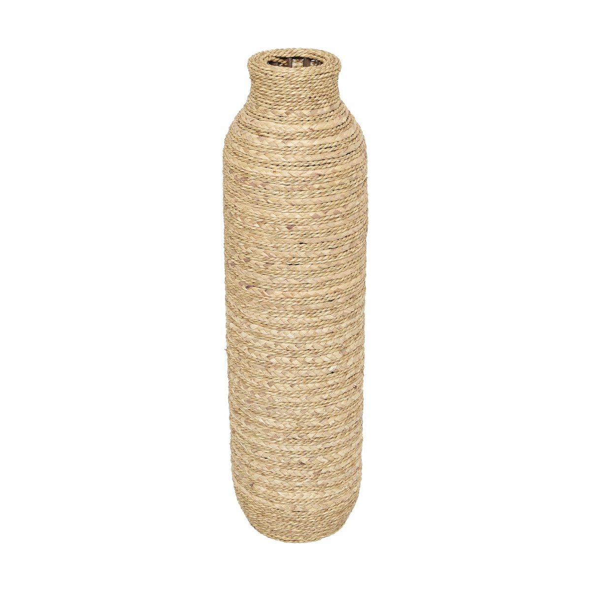 Deco 79 Seagrass Vase, Vase 9" x 9" x 32", Brown