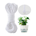 MAQIHAN Wicking Rope for Plants - 50 Feet 1/4 Inch Self Watering Wick Cord