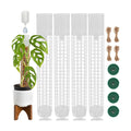 Jegu Self-Watering Moss Pole Plastic, 18.8 Inch Monstera Plant Support | Plastic Moss Poles for Climbing