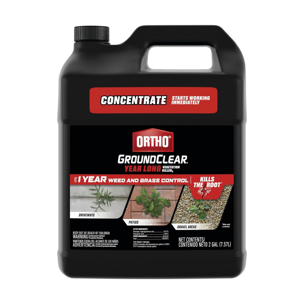 Ortho GroundClear Year Long Vegetation Killer2 Concentrate, 2 gal. | Weed Killer Concentrate, Kills and Prevents Weeds