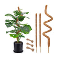 Tall Moss Pole Set, 60" and Two 28" Bendable Moss Pole for Plants Monstera, Moss Poles for Climbing Plants Indoor