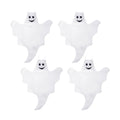 Skylety 4 Pcs 32 Inch Halloween Ghost Decoration Outdoor Hanging Windsock