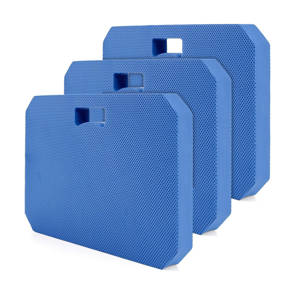 Hacaroa Set of 3 Extra Thick Kneeling Pad, High Density Foam Garden Kneeler, Comfortable Knee Pad Cushion for Work