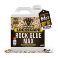 Petra Max Rock Glue for Landscaping, Pet-Safe & Non-Toxic (USA-Made), 32 Oz | Sticky Clear Gravel Binder & Decomposed