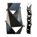Origami Rain Chain - Black - 8 Feet