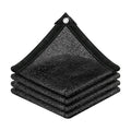 50% Sunblock Shade Cloth Net Black Resistant - 20x30 Ft Garden Shade Mesh Tarp for Plant Cover, Greenhouse, Chicken
