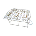 INTBUYING Hydroponics Growing System 72 Holes 8 Pipes 1 Layer Plant Site Grow Kit with 110V Water Pump, Nest Basket