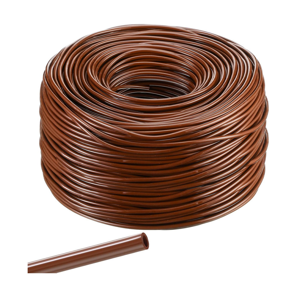 Yaomiao 984 ft 1/4 Drip Irrigation Tubing Blank Distribution Tubing,Brown | Drip Irrigation Mainline Tubing Water Line