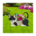 Siamese Cat Planter Pots, Animal Shaped Flower Pot | Cute Plant Gift for Women and Pet Lovers, Indoor Outdoor Garden
