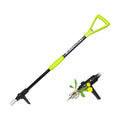 ORIENTOOLS Weed Puller Stand Up Weeder Hand Tool with 3 Claws for Dandelion, Steel Twist Hand Weed Root Pulling Tool