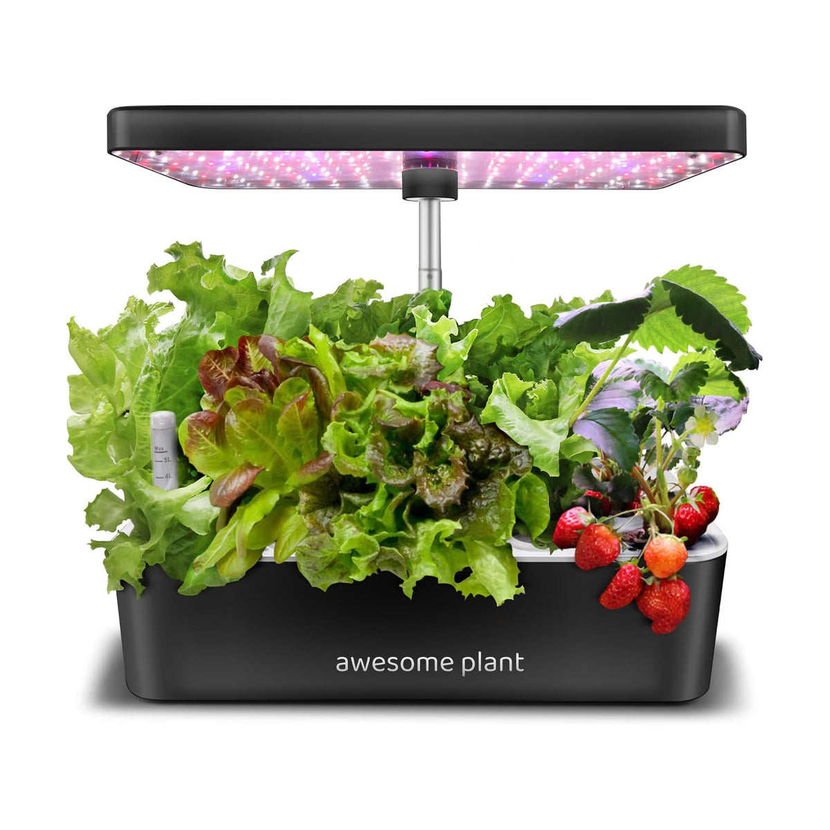 14Pro Hydroponics Growing System Kit (14 Pods), Large Indoor Herb Garden Kit with 5L Watertank, LED Grow Light, Perfect