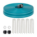 LINEX Sprinkler Soaker Hose 75 ft for Garden Lawn Watering Hose with Stakes