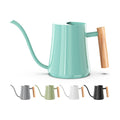 Green Moon 1L/35oz Metal Watering Can Indoor with Long Spout, Mint Green