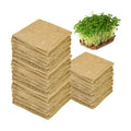64PCS Microgreens Kit, 5" X 5" Hydroponic Sprouting Pads Microgreen Grow Mat Indoor Organic Production for Microgreen