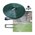 Watoo 2026 Sprinkler Hose & Soaker Hose for Yard - 50 FT Reinforced Flat Garden Hose with Holes, Heavy Duty No-Kink