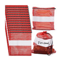 60 Pcs Onion Bags Reusable Mesh Produce Storage with Drawstring Firewood Bags Onion Potato Storage Sacks for Garden