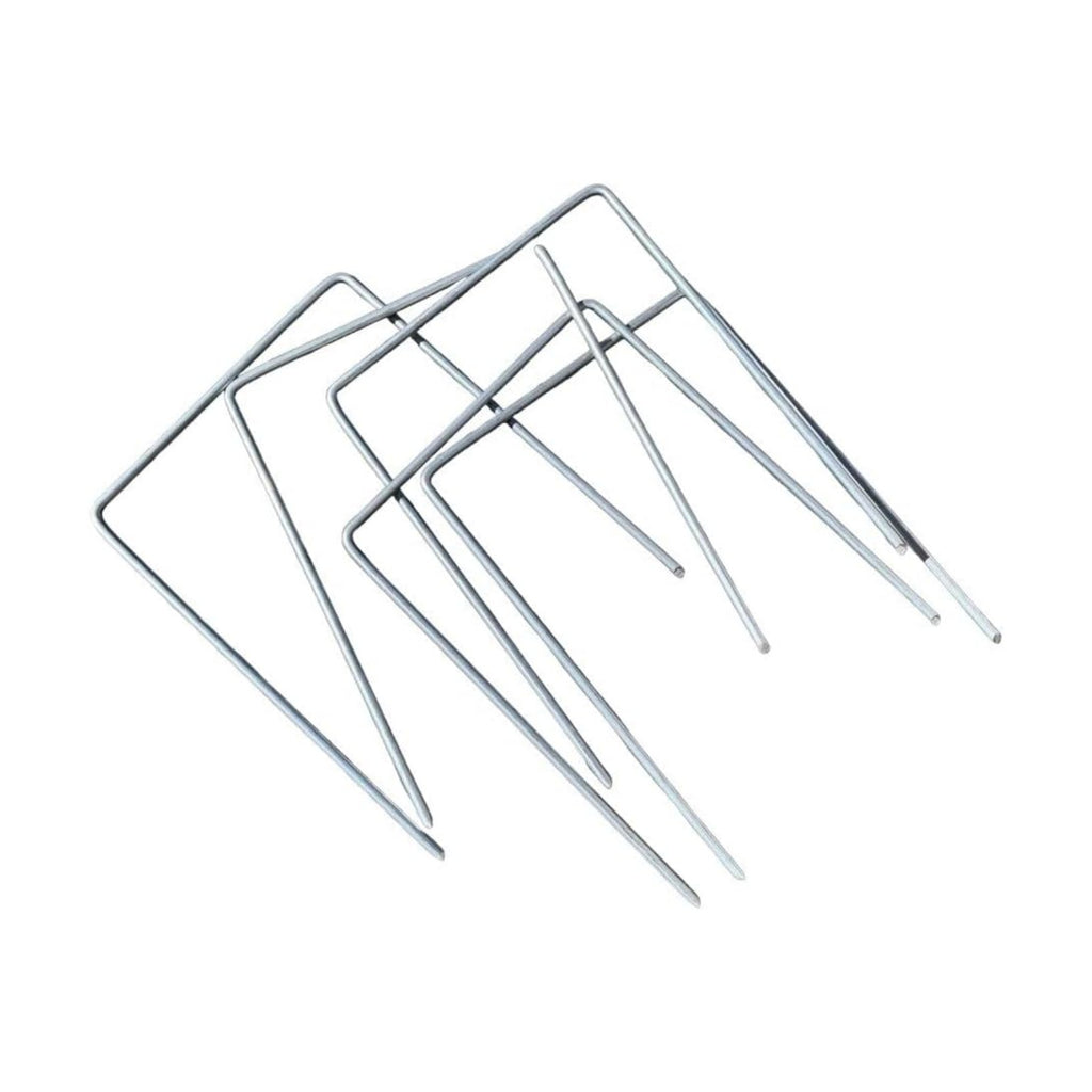 Sandbaggy 6" Wide Landscape Staples - Extra Heavy Duty: 7 Gauge Galvanized Steel - Hold Down Pipes, Landscape Fabric