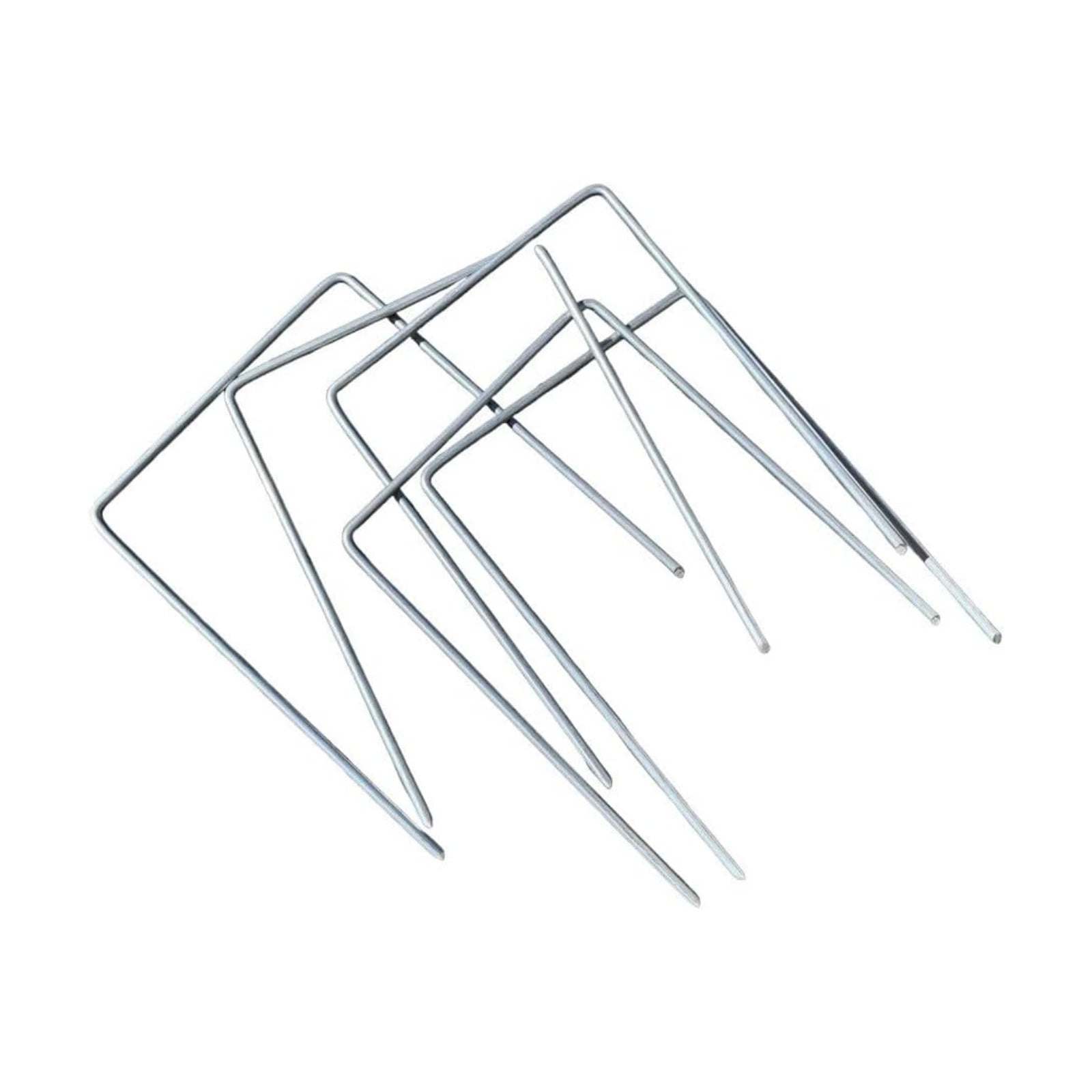 Sandbaggy 6" Wide Landscape Staples - Extra Heavy Duty: 7 Gauge Galvanized Steel - Hold Down Pipes, Landscape Fabric