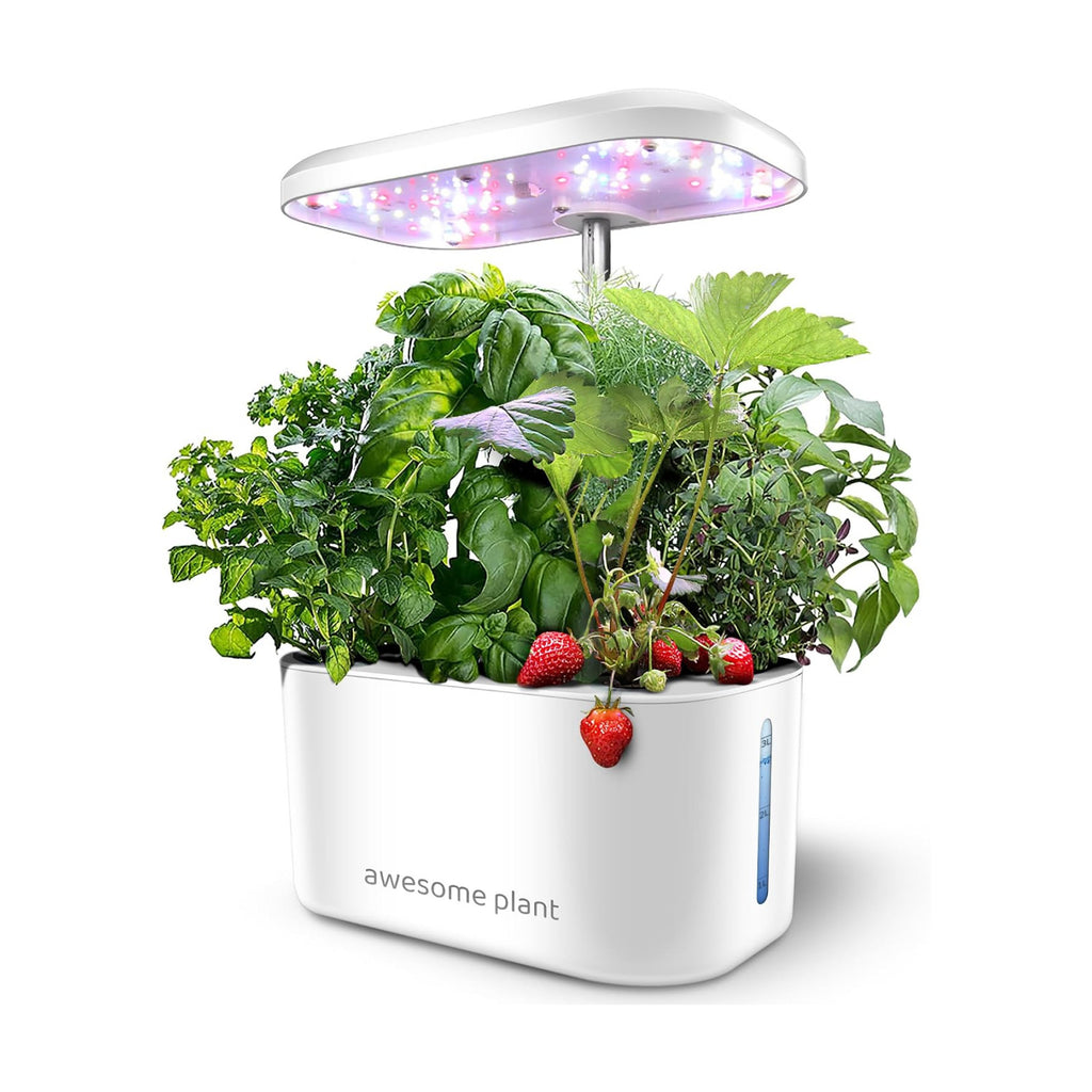 6Pro Hydroponics Growing System Kit (6 Pods), Indoor Garden Kit with 3L Watertank, 3 Grow Modes and Quiet Pump, Grow