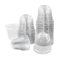 RooTrimmer 50 Pack Clear Plant Pot Domes, Transparent Seedling Domes Compatible with 4 Inch Seed Starter Pots for Indoor Outdoor Gardening(50Pcs, Clear)