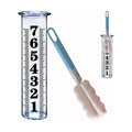 JMBay 7 Inch Plastic Rain Gauge Replacement Tube, Upgrade Freeze Proof Outdoor Plastic Rain Gauges Replacement Tube for Garden Yard Home, Crack Resistance Tube Best pcs Tubes with 1 Clean Brush
