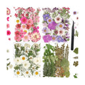 110+PCS Pressed Flowers for Resin Molds, Colorful-A