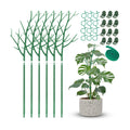 NiHome 28" Plant Support Stakes Set of 6 for Indoor & Outdoor Garden