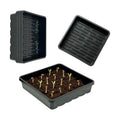 BeGrit 1010 Growing Trays Extra Strength Seed Tray 10" x 10" Without Drain Holes for Seedling Starter Microgreens