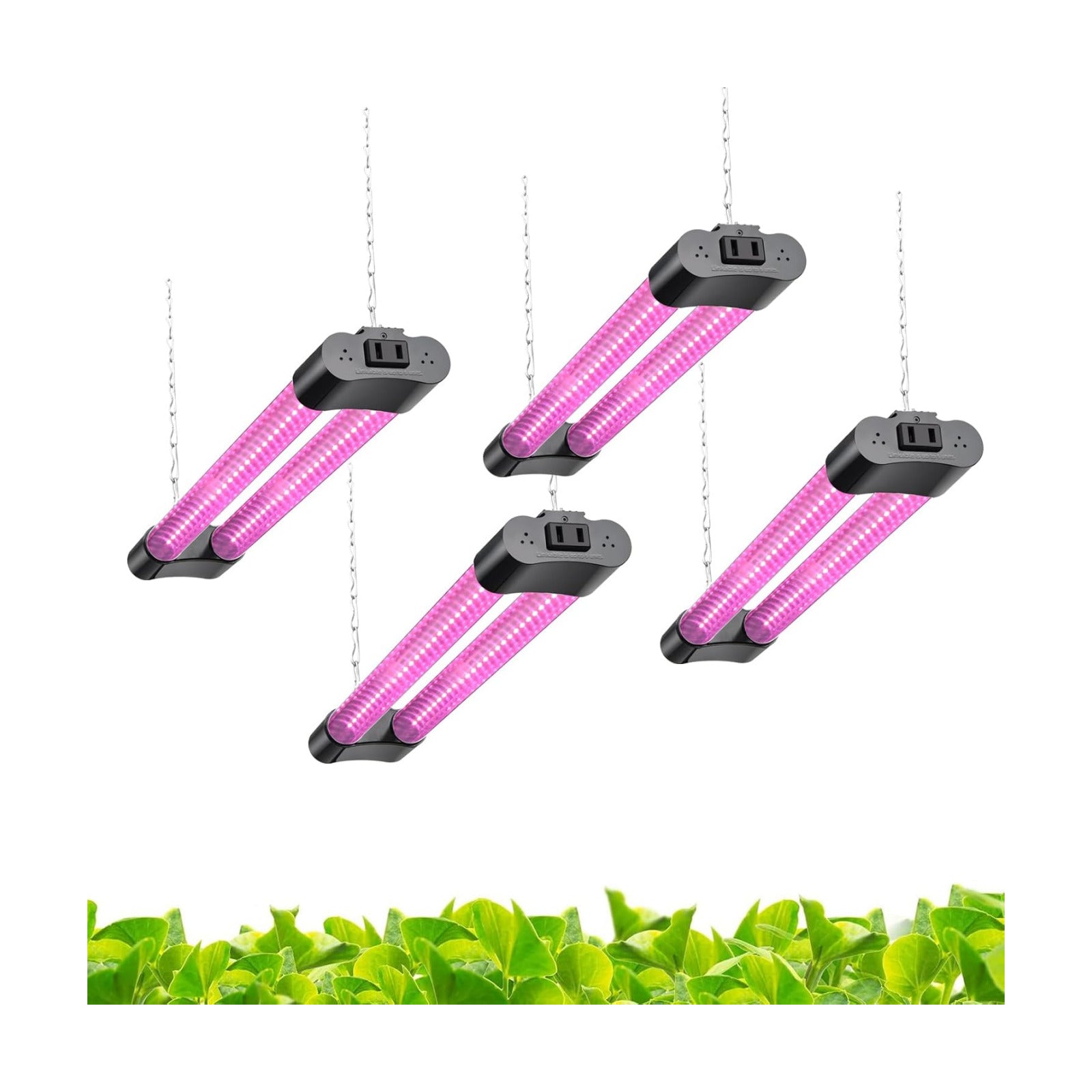Hlite 16inch LED Grow Lights - Linkable Grow Lights for Indoor Plants | Full Spectrum Plant Lights Plug and Hanging