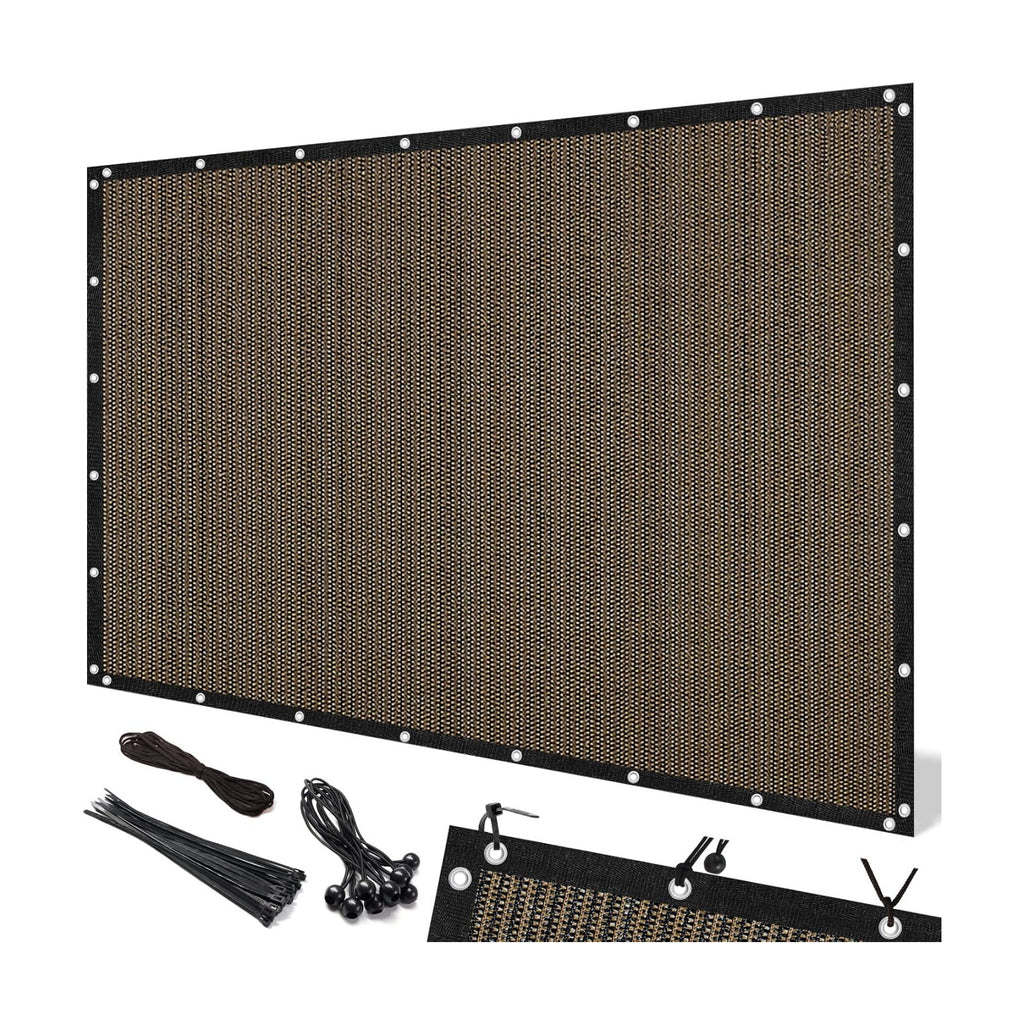 Pergola Shade Cover with Grommets 6x12 FT 90% UV Block Outdoor Sun Shade Cloth Privacy Screen for Patio (Customized