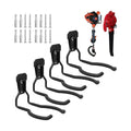 Garden Power Tool Hanger, Garage Wall Hooks, Weedeater Rack, String Trimmer Hanger, Utility Hooks for Garage Tool