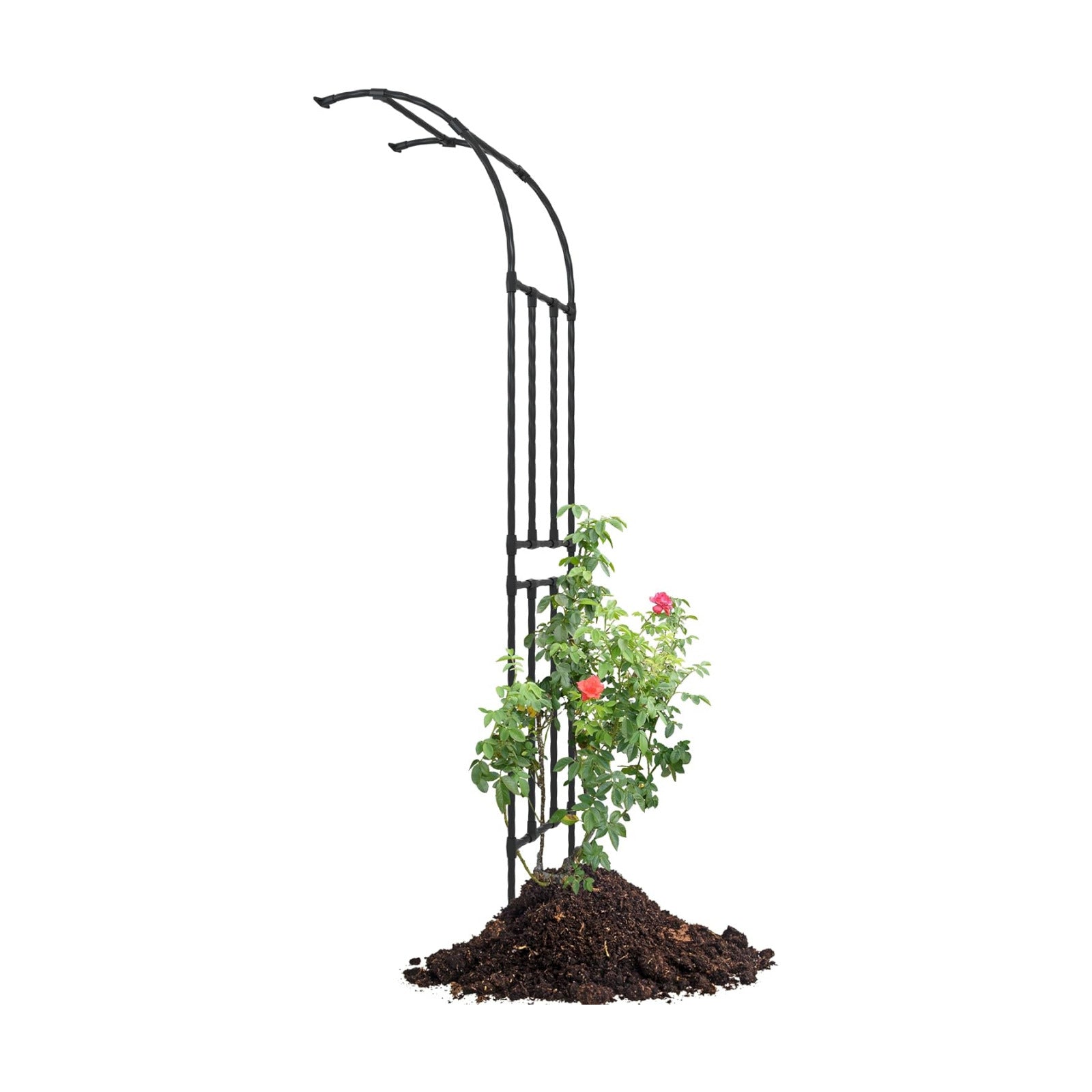 Half Arch Trellis - Garden Arch Trellis Size: 24in(L)*94.5in(H) | Garden Arch Arbor Trellis for Climbing Plants Outdoor