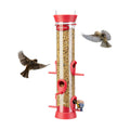 Kingsyard Tube Bird Feeder for Outdoors Hanging